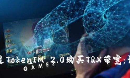 如何通过TokenIM 2.0购买TRX带宽:详细指南