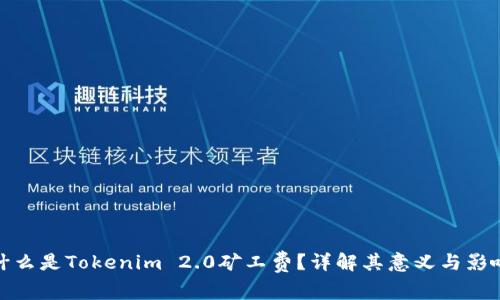 什么是Tokenim 2.0矿工费?详解其意义与影响