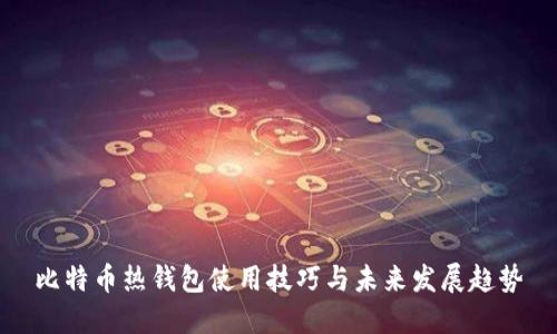 比特币热钱包使用技巧与未来发展趋势